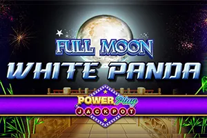 Playtech : Full Moon: White Panda PowerPlay Jackpot - HEROBET168
